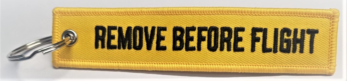  RBF Keyring - Yellow