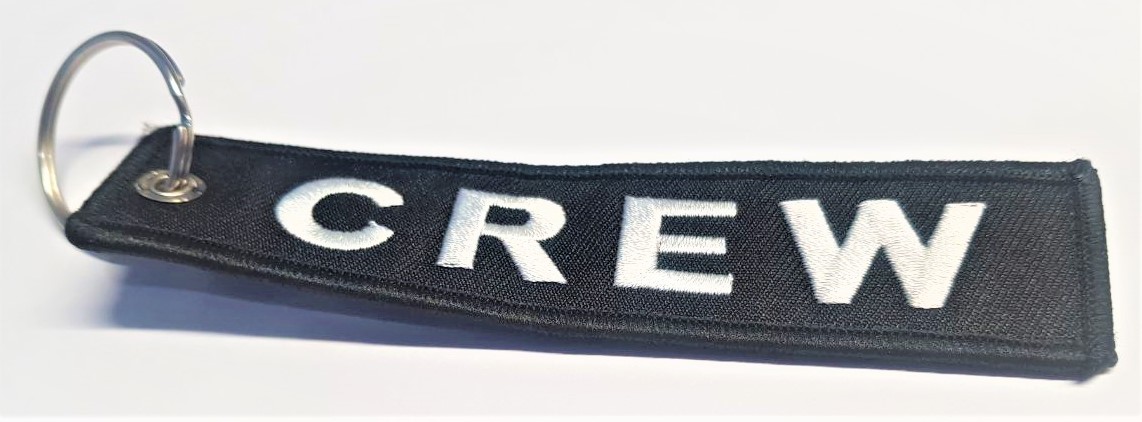 CREW RBF Keyring - Black