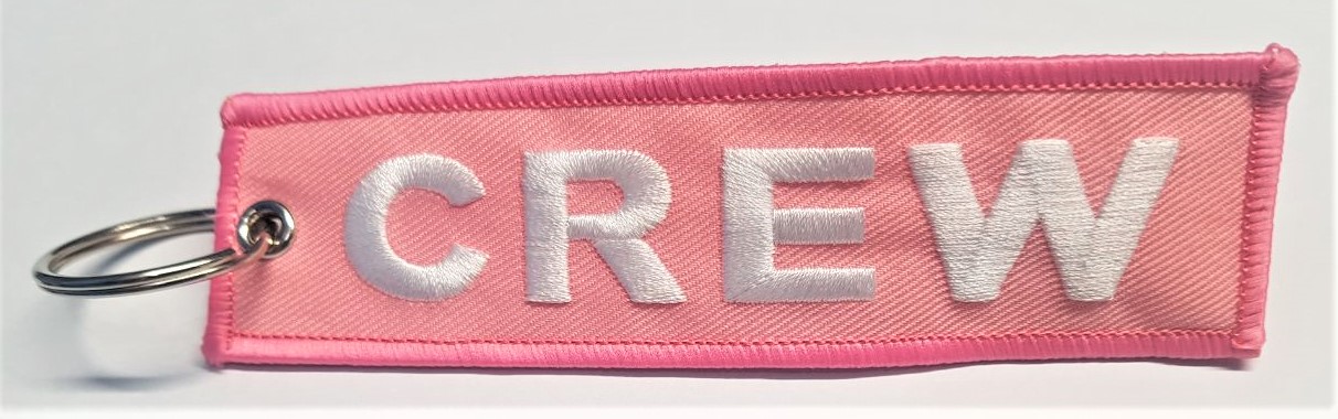 CREW RBF Keyring - Pink