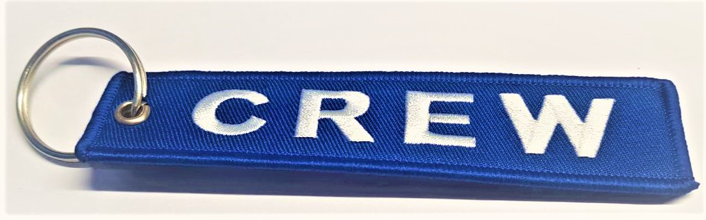 CREW RBF Keyring - Blue