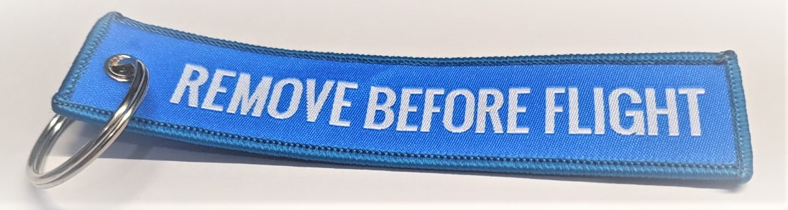 RBF Keyring - Light Blue