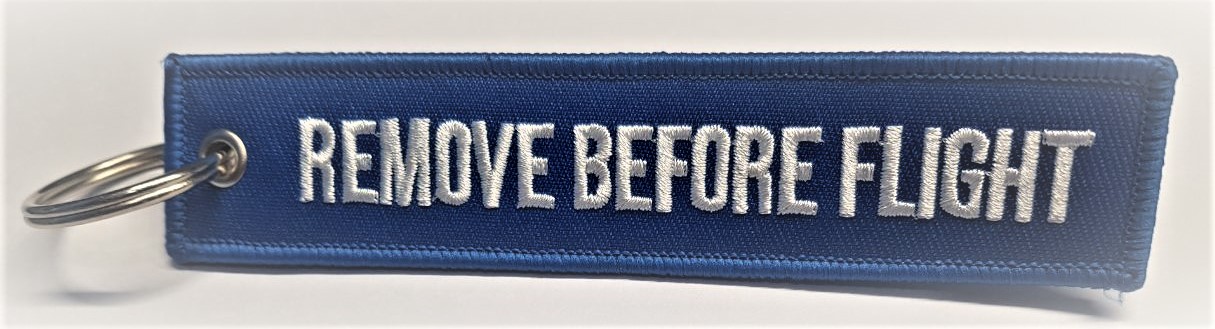 RBF Keyring - Dark Blue